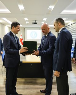 The Chairman of the RA Investigative Committee Had a Meeting in Tbilisi with the Head of the Investigation Service of the Ministry of Finance of Georgia (photos)